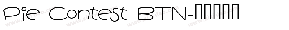 Pie Contest BTN字体转换